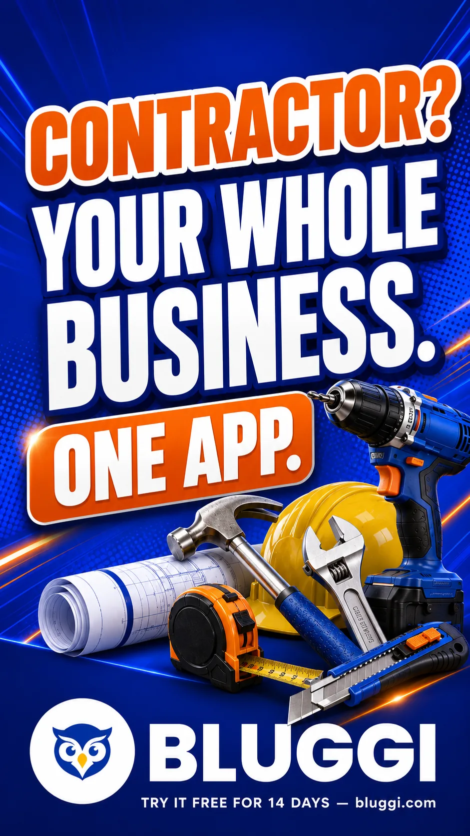 Contractor? Your whole business. One app.